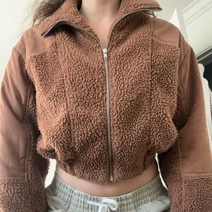 Cozy Brown Teddy Jacket